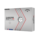 Callaway Chrome Soft X LS Golf Balls- Dozen