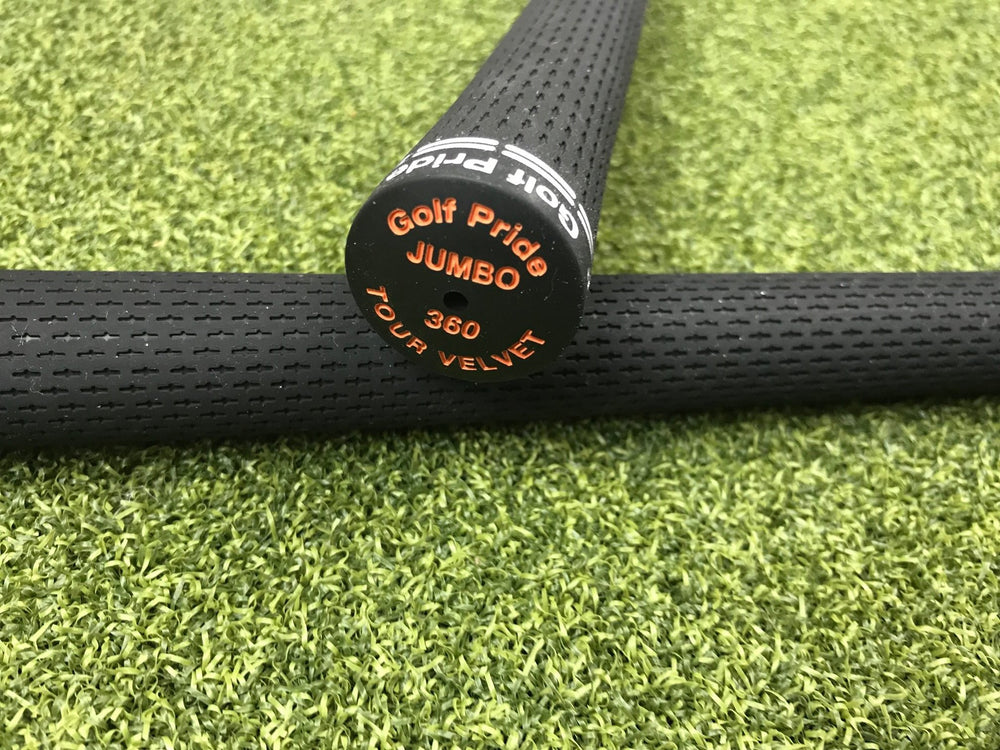 New Ping Golf Pride Tour Velvet 360 Jumbo Size Grip- Orange- Single Grip - Bogies R Us Golf Shop LowCountry Custom Golf