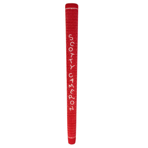New Scotty Cameron Dancing Cameron Cord Red Putter Grip- Standard Size - Bogies R Us Golf Shop LowCountry Custom Golf