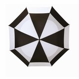 New Bag Boy Standard Wind Vent 62" Umbrella- Black/White - Bogies R Us Golf Shop LowCountry Custom Golf