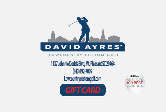 Bogies R Us/ Lowcountry Custom Golf Gift Card